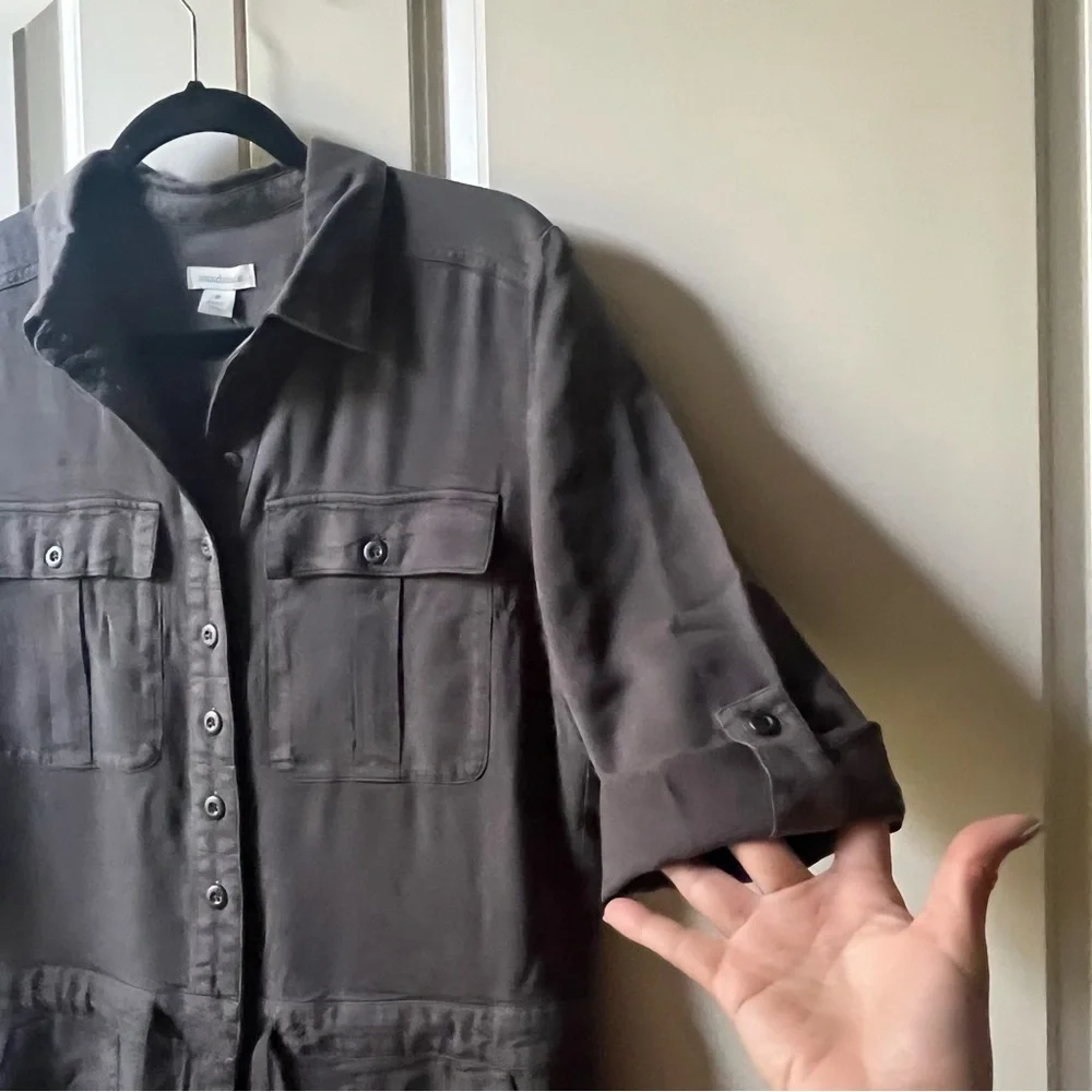 NWT Sundance All Roads Jumpsuit Graphite size medium - Picture 11 of 14